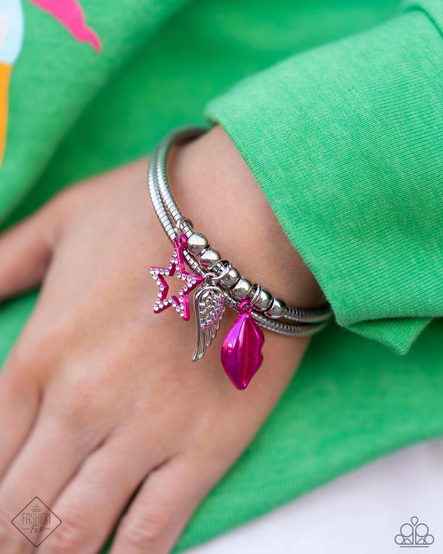 Popstar Privilege Multi Pink Bracelet