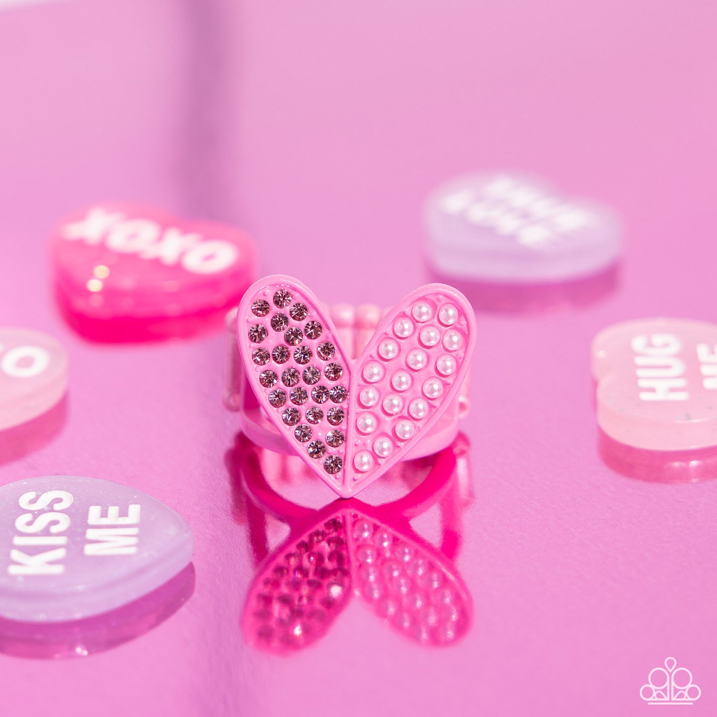 Hometown Heart Pink Ring