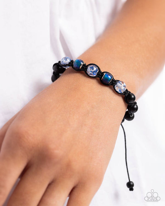 WOOD You Mind? Blue Urban Unisex Bracelet