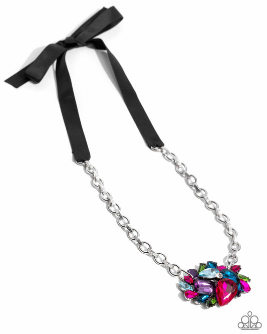 Tantalizing Tapestry Long Multi Necklace