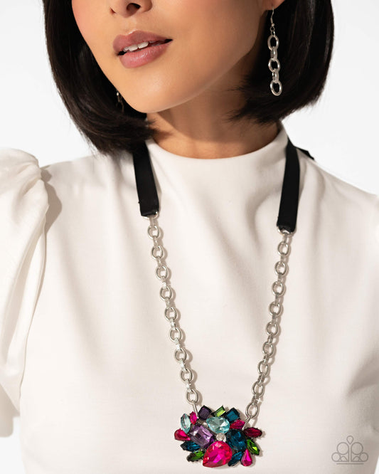 Tantalizing Tapestry Long Multi Necklace