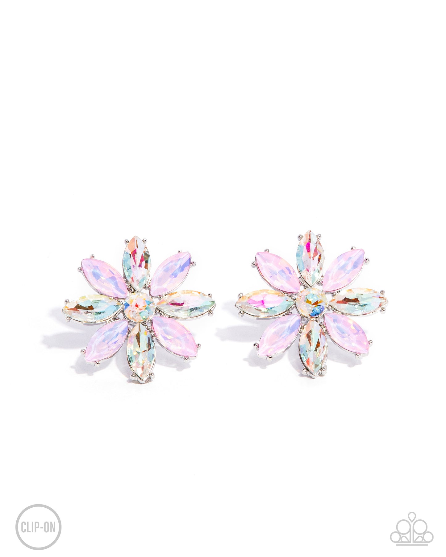 Maiden Makeover Pink Clip On Earrings