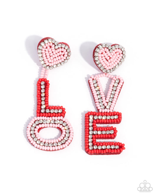 Visible Valentines Multi Earrings