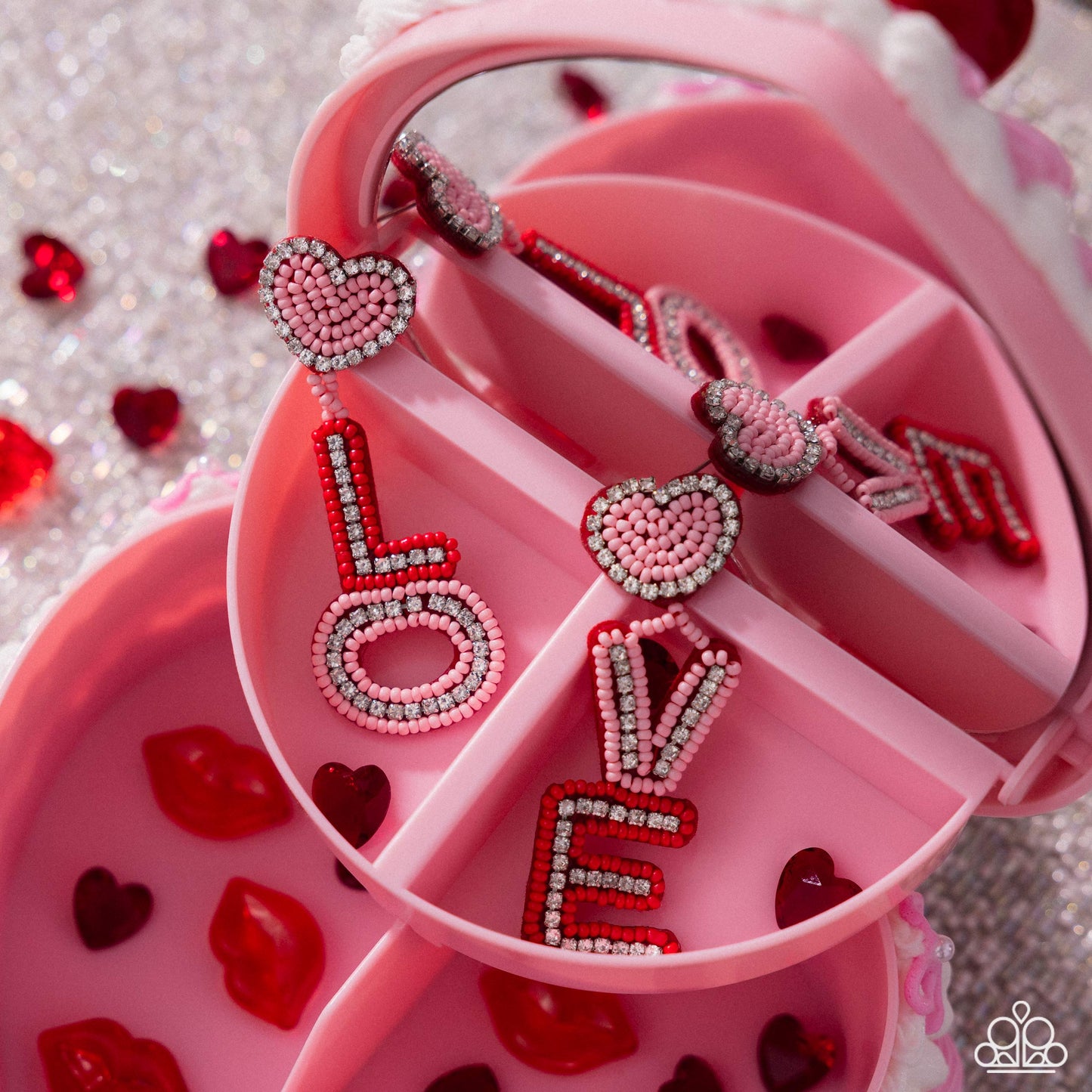 Visible Valentines Multi Earrings