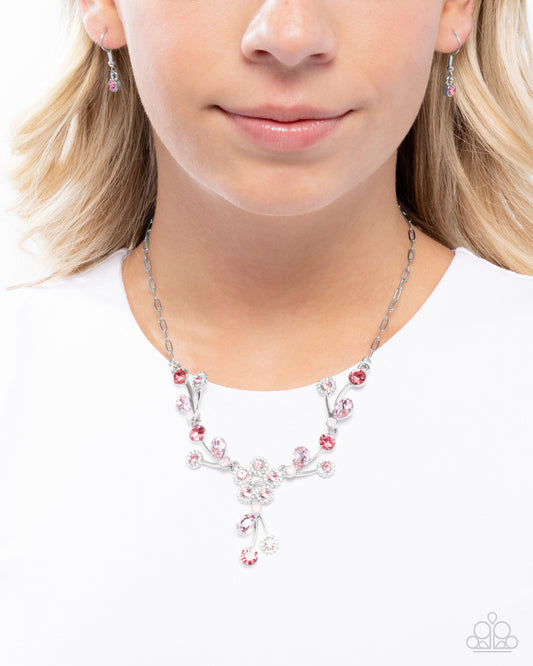 Blossom Queen Pink Necklace