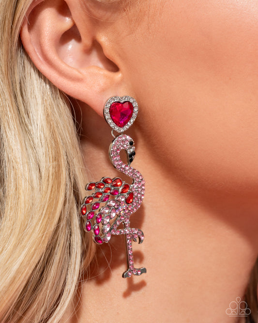 Flamingo Freestyle Pink Earrings