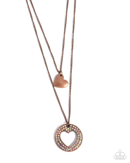 Matchmaker Mural Copper Necklace