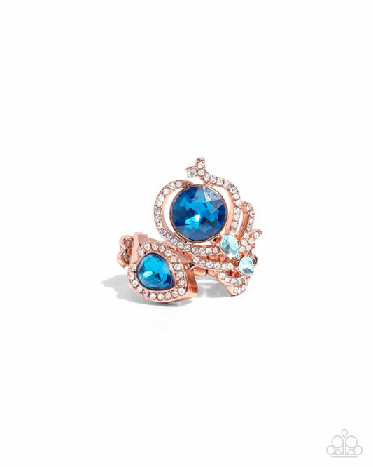 Enigmatic Excess Copper Ring