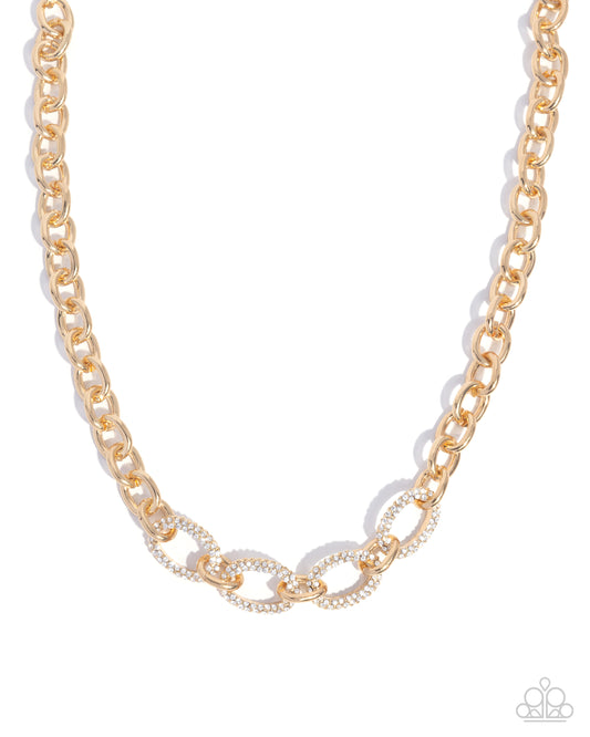 Boogie Bling Gold Necklace