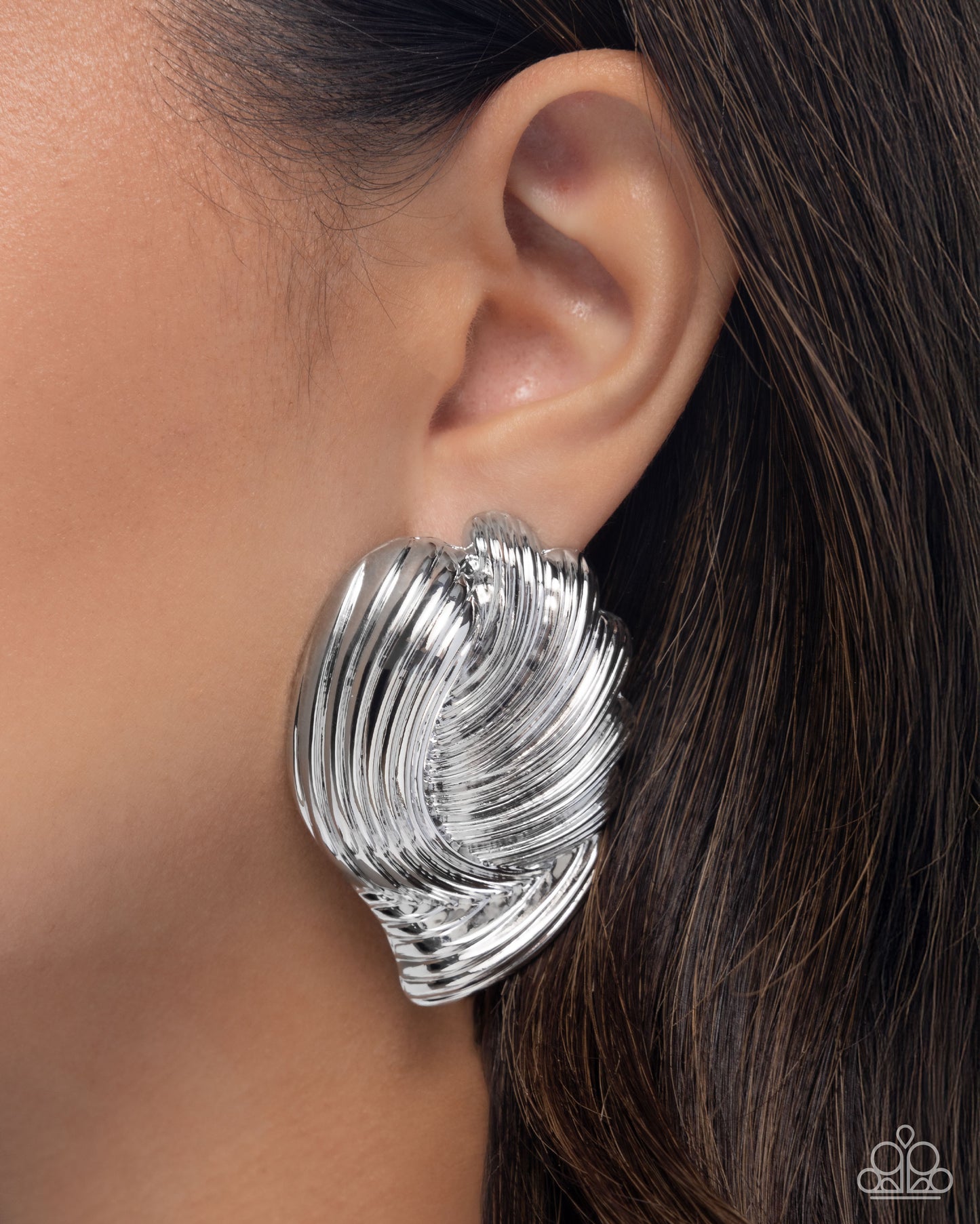 Carnivale Confidence Silver Earrings