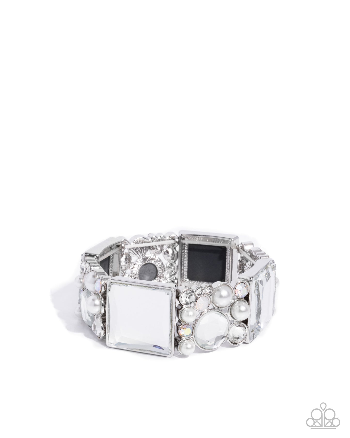 Glam to the Max Silver Bracelet