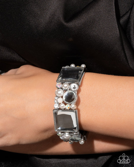 Glam to the Max Silver Bracelet