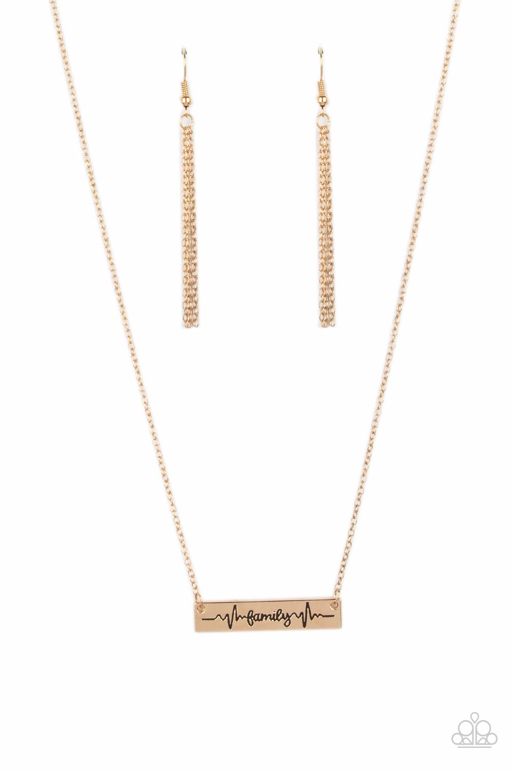 Living The Mom Life Gold Necklace