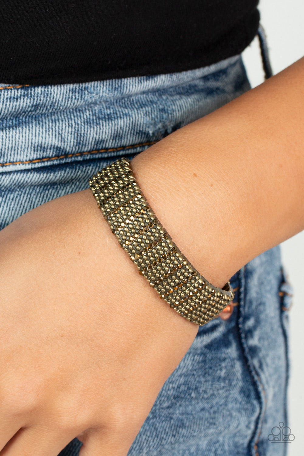 The GRIT Factor Brass Bracelet