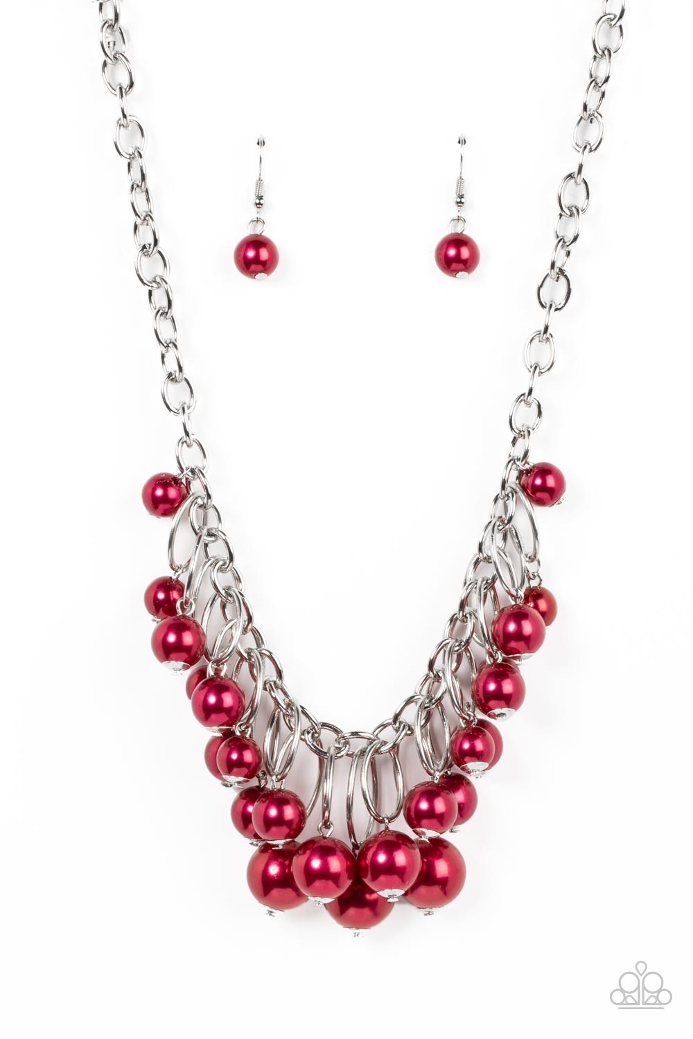 Powerhouse Pose Red Necklace