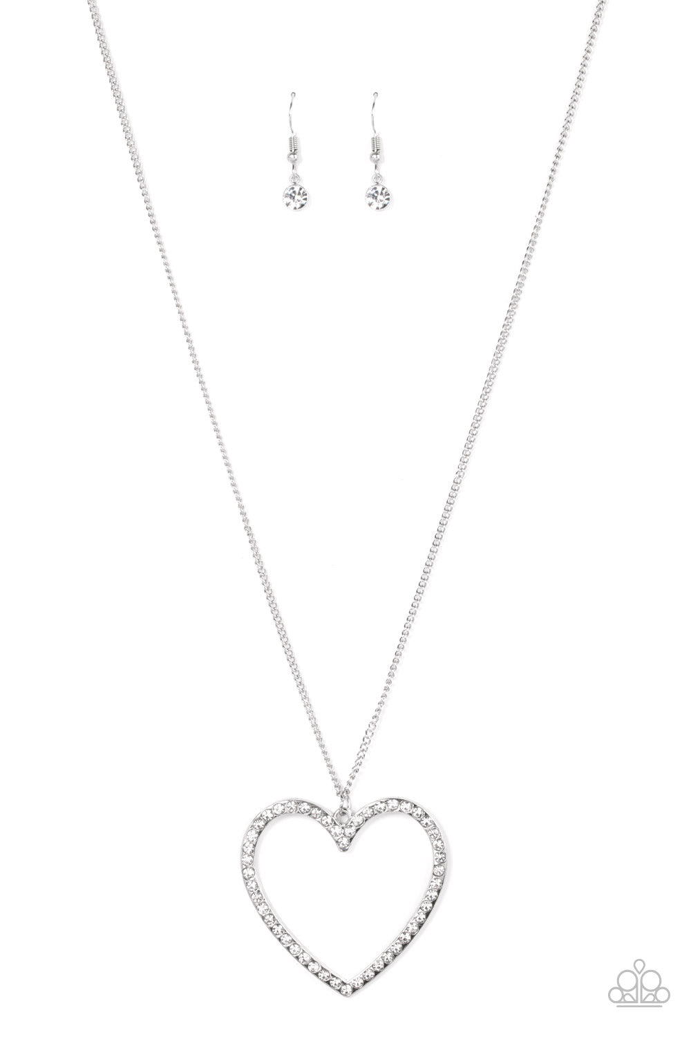 Va-Va-VALENTINE Silver Heart Necklace