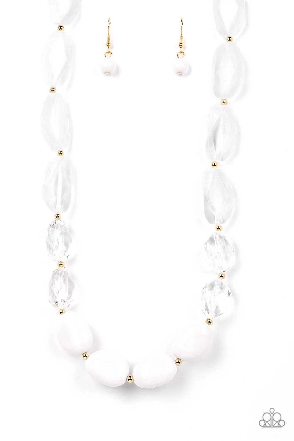Private Paradise White Necklace