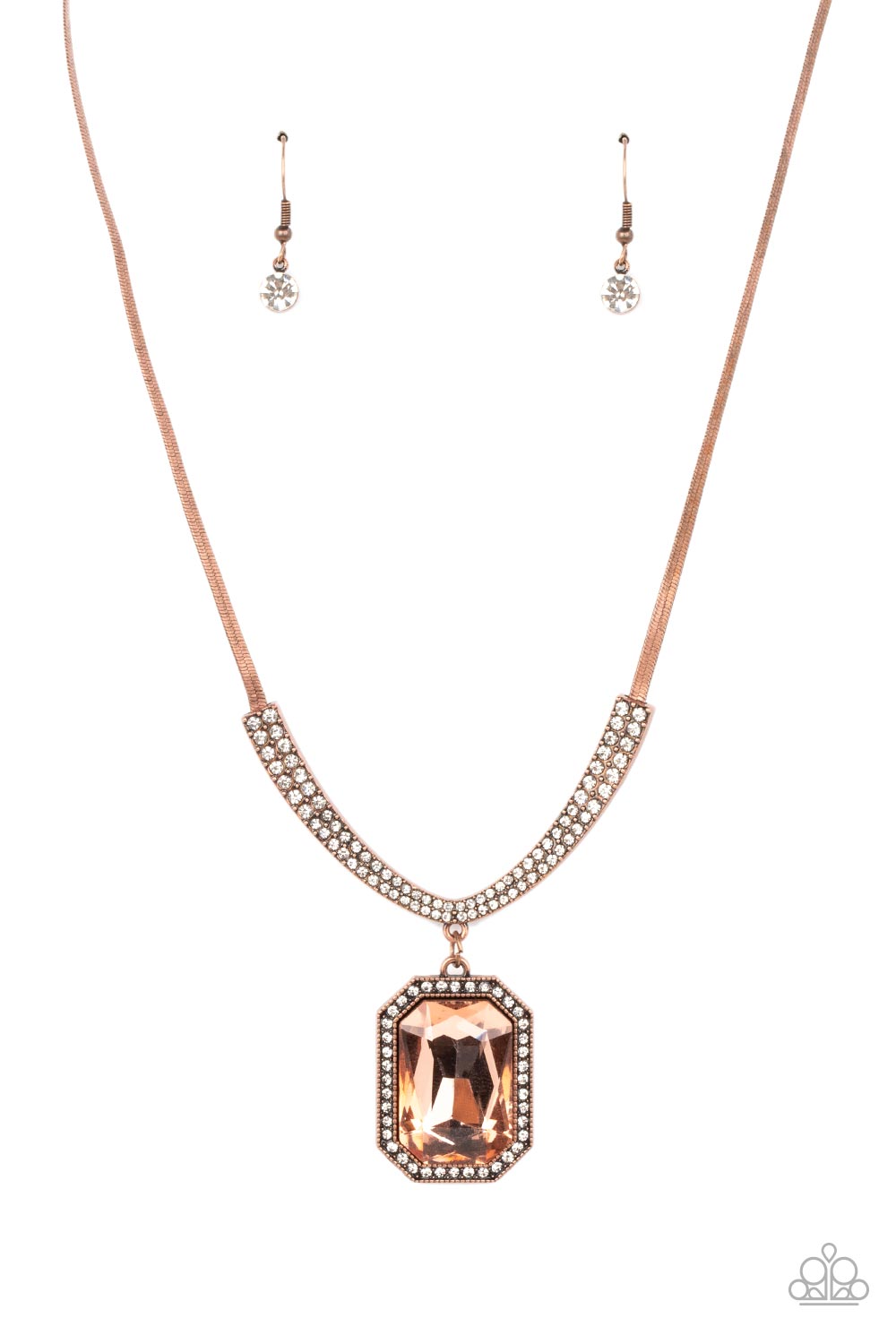 Fit for a DRAMA QUEEN Copper Necklace