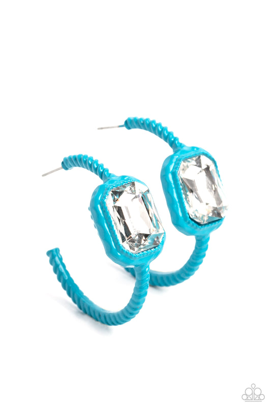 Call Me TRENDY Blue Hoops