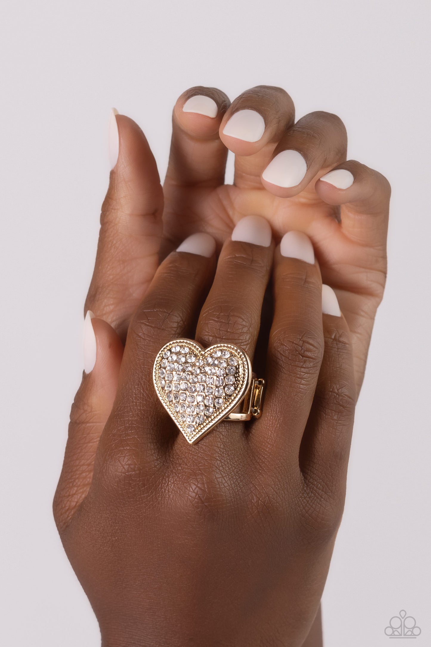 Sweet Serendipity Gold Heart Ring