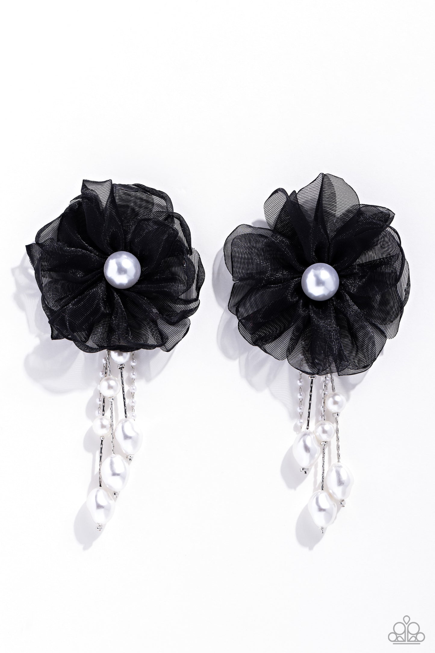 Dripping In Decadence Black Earrings