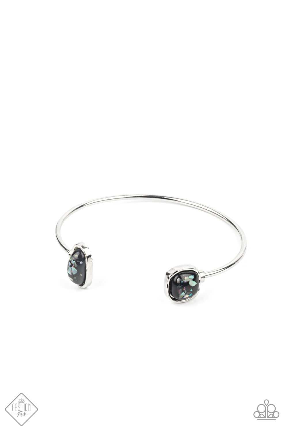 Don't Bead Jealous Black Fashion Fix Cuff Bracelet