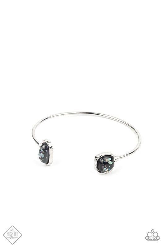 Don't Bead Jealous Black Fashion Fix Cuff Bracelet