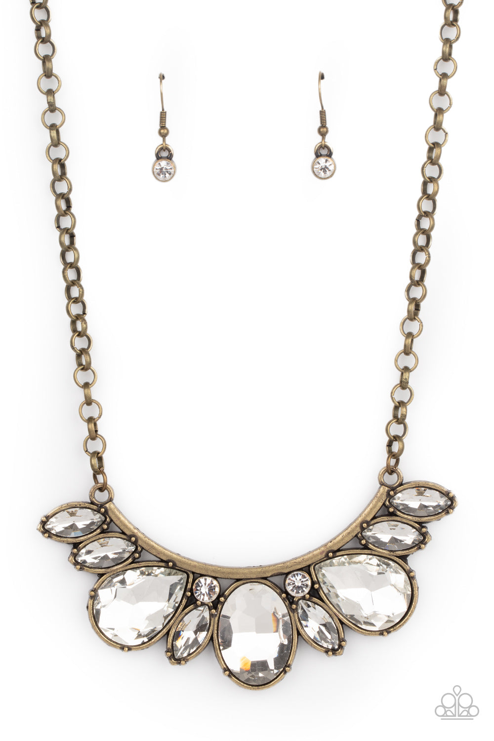 Never Slay Never Brass Necklace