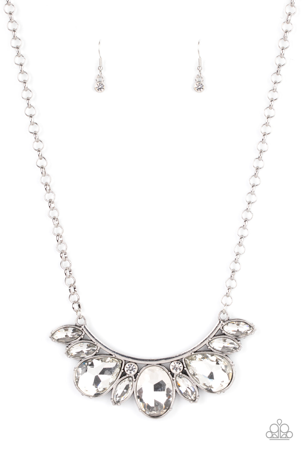 Never Slay Never Silver Necklace