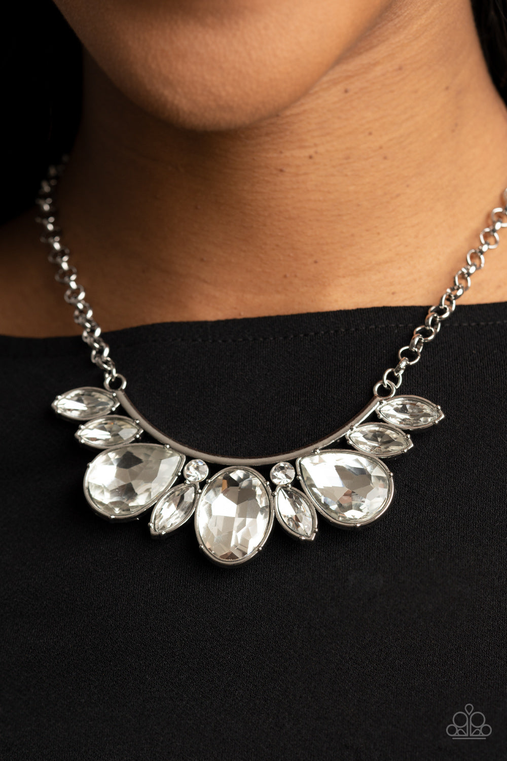 Never Slay Never Silver Necklace