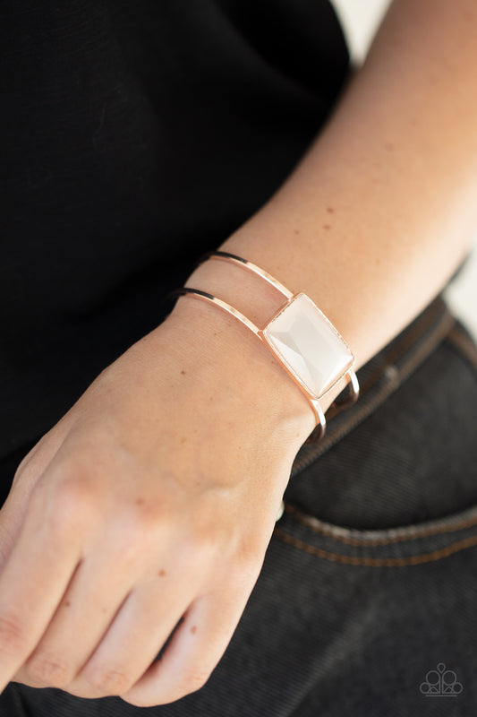 Rehearsal Refinement Rose Gold Cuff Bracelet