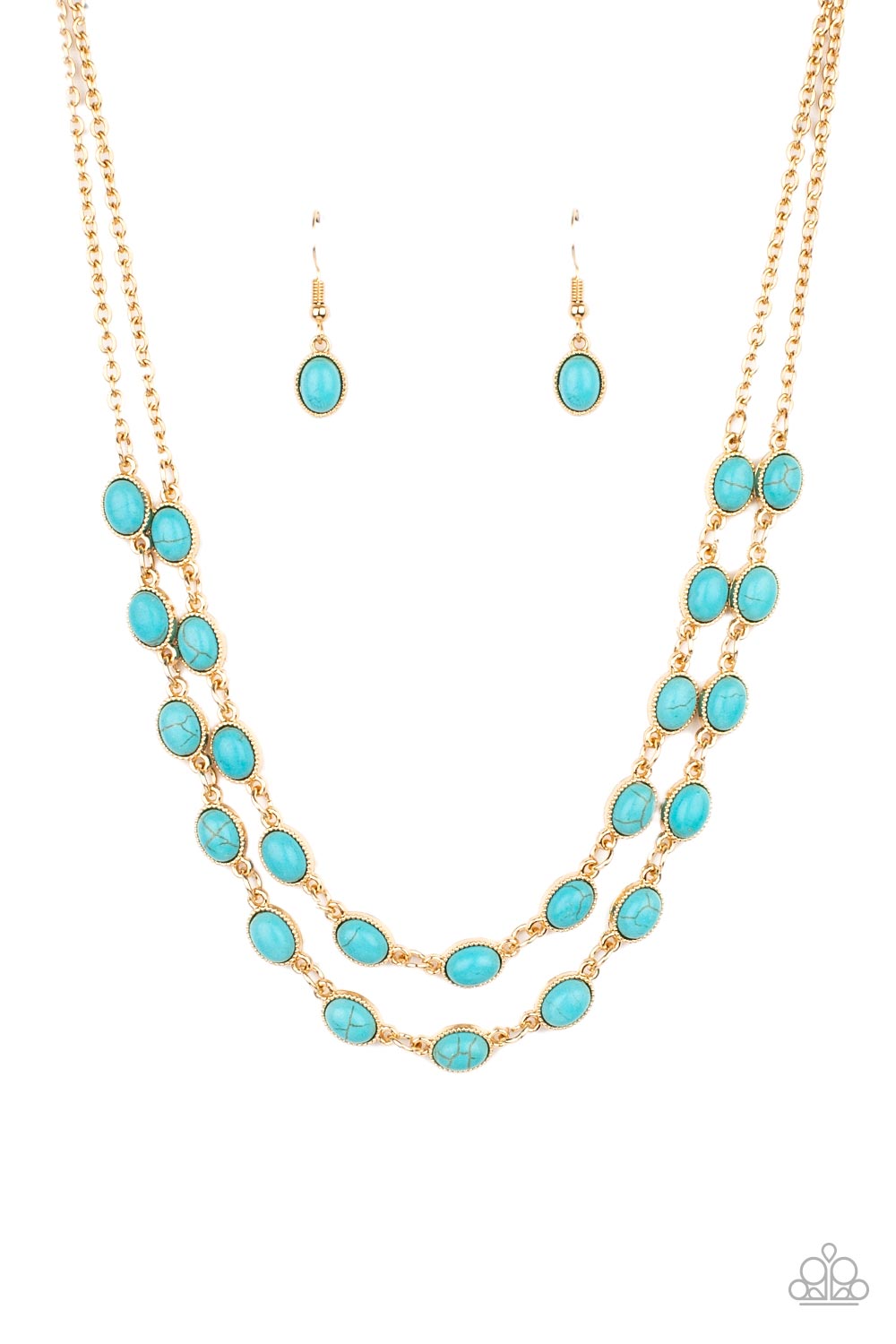 Sahara Safari Blue Gold Set