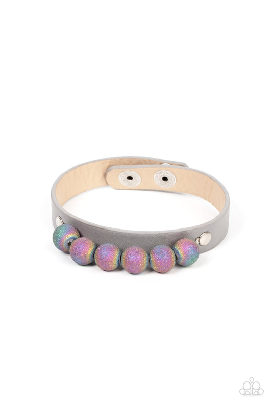 Saturn Safari Silver Multi Wrap Bracelet