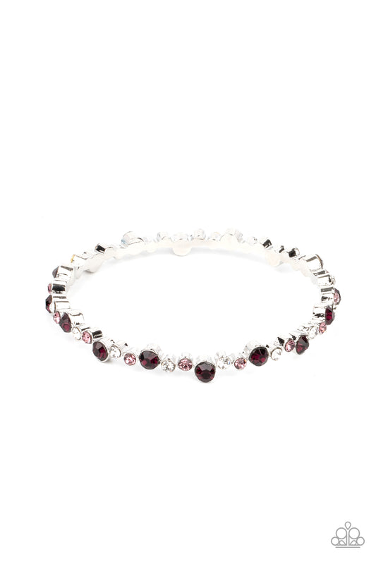 Twinkly Trendsetter Purple Bangle Bracelet