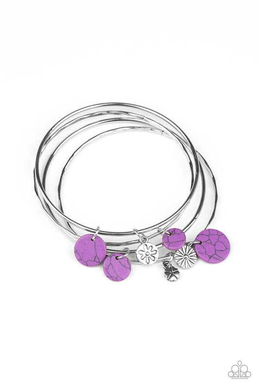 Prairie Plains Purple Bangles