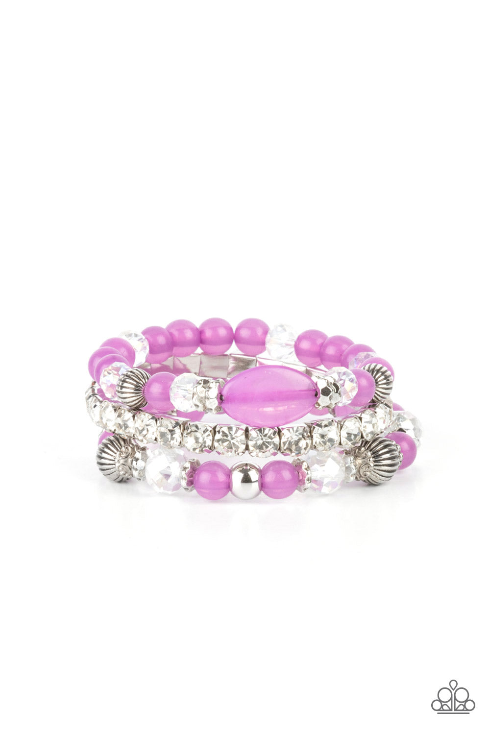 Ethereal Etiquette Purple Bracelet