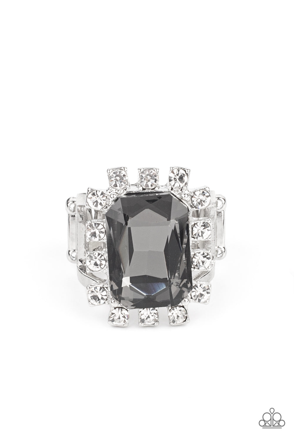 Galactic Glamour Gunmetal Ring
